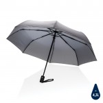 Opvouwbare, automatische paraplu kleur donkergrijs