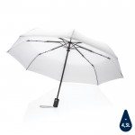 Opvouwbare, automatische paraplu kleur wit