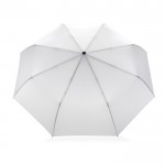 Opvouwbare, automatische paraplu kleur wit tweede weergave
