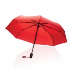 Opvouwbare, automatische paraplu kleur rood zevende weergave