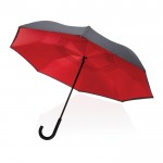 Paraplu met handmatig opening kleur rood zesde weergave