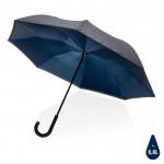 Paraplu met handmatig opening kleur marineblauw
