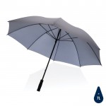 Reclame paraplu met grote afmetingen kleur donkergrijs