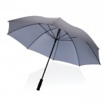 Reclame paraplu met grote afmetingen kleur donkergrijs vijfde weergave