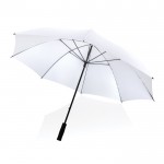 Reclame paraplu met grote afmetingen kleur wit vijfde weergave