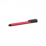 Compacte usb-pen met stylus kleur rood