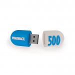 Gepersonaliseerde 3D USB-stick weergave 3