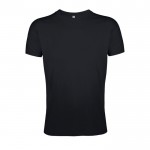 Reclame T-shirts met logo, 150 g/m2 in de kleur zwart