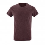 Reclame T-shirts met logo, 150 g/m2 in de kleur bordeaux