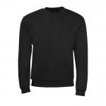 Heerlijk zachte sweatshirts met logo, 260 g/m2 in de kleur zwart