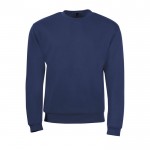 Heerlijk zachte sweatshirts met logo, 260 g/m2 in de kleur marineblauw