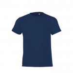 Katoenen T-shirts voor kinderen, 150 g/m2 in de kleur marineblauw