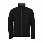Gewatteerde jas met bedrijfslogo, 180 g/m2 in de kleur zwart