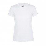 Bedrukte dames T-shirts, 150 g/m2 in de kleur wit