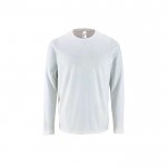T-shirt 100% katoen met lange mouwen 190 g/m2 SOL'S Imperial kleur wit negende weergave