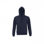 Heren sweatshirt van katoen en polyester 280 g/m2 SOL'S Spike kleur marineblauw