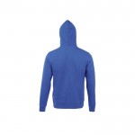 Heren sweatshirt van katoen en polyester 280 g/m2 SOL'S Spike kleur koningsblauw achter aanzicht