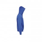 Heren sweatshirt van katoen en polyester 280 g/m2 SOL'S Spike kleur koningsblauw zij aanzicht