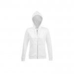Heren sweatshirt van katoen en polyester 280g/m2 SOL'S Spike kleur wit negende weergave