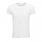 Bedrukt shirt van biologisch katoen, 140 g/m2 in de kleur wit