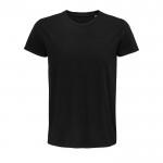 Biologisch katoenen shirts, 175 g/m2 in de kleur zwart