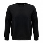 Sweatshirt met duurzaam logo 280 g/m2 kleur zwart