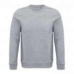 Sweatshirt met duurzaam logo 280 g/m2 kleur gemarmerd grijs