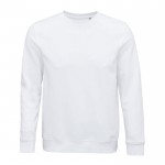 Sweatshirt met duurzaam logo 280 g/m2 kleur wit