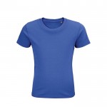 Kinder-T-shirts met ronde hals, 175 g/m2 in de kleur koningsblauw
