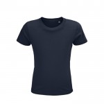 Eco T-shirts voor kinderen, 150 g/m2 in de kleur marineblauw