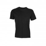 T-shirt van gerecycled materiaal 170 g/m2 SOL'S Odyssey kleur zwart vierde weergave