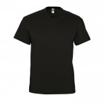 Katoenen T-shirts met opdruk, 150 g/m2 in de kleur zwart