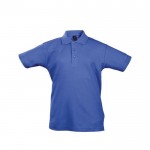 Katoenen shirts voor kinderen, 170 g/m2 in de kleur koningsblauw