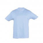 Kindershirt voor merchandising, 150 g/m2 in de kleur pastel blauw