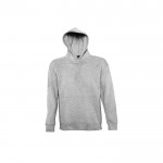 Fleece hoodie bedrukken met logo 320 g/m2 SOL'S Slam kleur lichtgrijs
