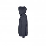 Fleece hoodie bedrukken met logo 320 g/m2 SOL'S Slam kleur marineblauw zij aanzicht
