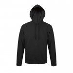 Bedrukte hoodies met voorzak, 280 g/m2 in de kleur zwart