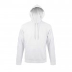 Bedrukte hoodies met voorzak, 280 g/m2 in de kleur wit