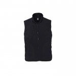 Polyester unisex fleece vest met rits 320 g/m2 SOL'S Norway kleur donkergrijs