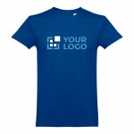 Katoenen T-shirts met logo, 190 g/m2 weergave met jouw bedrukking