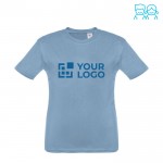 Reclame T-shirt met opdruk voor kinderen weergave met jouw bedrukking