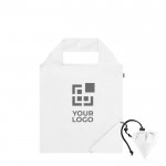 190T rPet tassen met logo weergave met jouw bedrukking