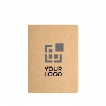 Goedkope notitieboeken met eigen logo weergave met jouw bedrukking