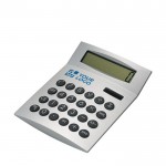 Stijlvolle solar rekenmachine voor bedrijven weergave met jouw bedrukking