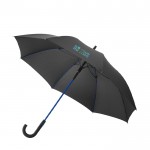 Resistente reclame paraplu met kleurdetails weergave met jouw bedrukking