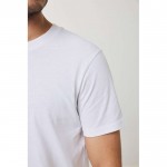 T-shirt van gerecycled en bio katoen 180 g/m2 Iqoniq Bryce kleur wit