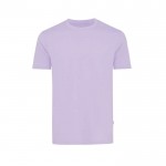 T-shirt van gerecycled en bio katoen 180 g/m2 Iqoniq Bryce kleur lila