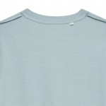 T-shirt van gerecycled en bio katoen 180 g/m2 Iqoniq Bryce kleur pastel groen derde weergave