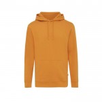 Sweater van gerecycled en bio katoen 340 g/m2 Iqoniq Jasper kleur oranje