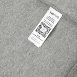 Zachte sweatshirt van ecokatoen 340 g/m2 Iqoniq Torres kleur lichtgrijs gemarmerd